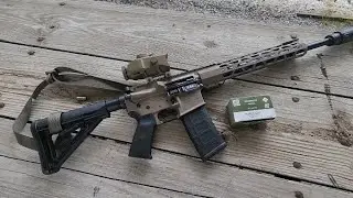 Magtech Tactical 300blk ammo With the DB15 and Monstrum Optic.