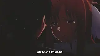 heylog - hope ur doin good (lyrics)