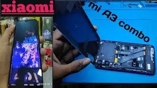 xiaomi A3 display changing l mi A3 combo replacement l A3 disassembly
