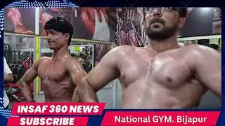 National gym mein body building competition bijapur 