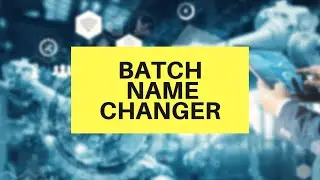 Batch Remaining Multiple Files in Mac using Namechanger