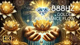 888Hz Golden Abundance Flow &mdash; Enter Prosperity Vibration & Positive Energy ~ Miracle Frequency
