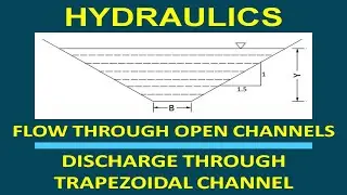 Determination of Discharge through trapezoidal channel - Online Civil Engineering Notes