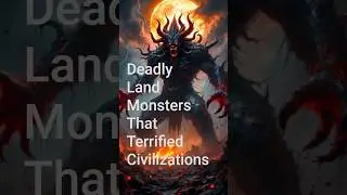 5 Deadly Land Monsters That Terrified Civilizations  #mythologyshorts #ancientmythology #mythology