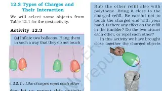 Types of Charges and Their Interactions| Class 8th | NCERT Science | Ch 12 #newvideo #ncert #science