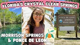 Exploring MORRISON SPRINGS & PONCE De LEON SPRINGS State Park | Florida Springs | VLOG