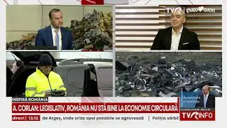 Inspiră România. Șeful Gărzii de Mediu, Andrei Corlan: 2 milioane de tone de deșeuri dispărute