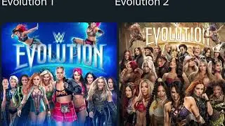 WWE Evolution 2025 Poster Revealed