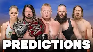 WWE SummerSlam 2018 Predictions