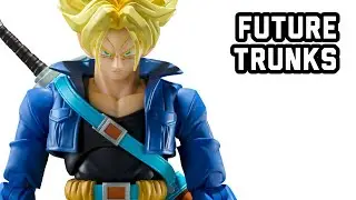 SH Figuarts Dragon Ball Z Super Saiyan Trunks: The Boy From The Future Action Figure Review BANDAI