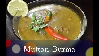 Mutton Burma - Yemeni Style | Hyderabadi Gosht ka Marg |