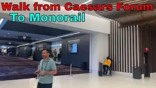 Monorail from Caesars Forumn Walkabout CCW