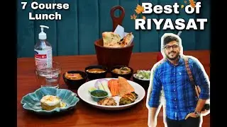 RIYASAT - SOUTH CITY MALL || BEST INDIAN LUNCH in Kolkata || Is it really 7 Course Lunch ? 😳