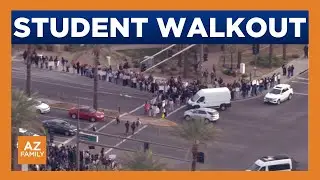 Students hold walkout, demonstration at Chandler High School