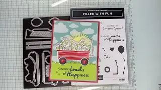 Stampin&rsquo; Up! Filled With Fun Sending Happiness Card Tutorial