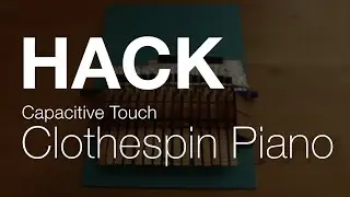DIY iPad Clothespin Piano