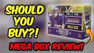 SHOULD YOU BUY?! 2024 Panini Phoenix Football Mega Box Opening And Review!