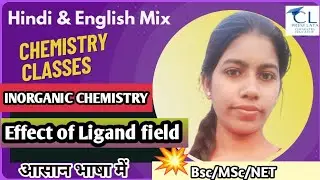 Effect of Ligand Field | MSc Inorganic Chemistry | Easy Explanation।। Hindi।। Understand in easy ...