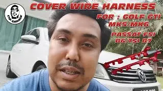 COVER MERAH WIRE IGNITION COIL VOLKSWAGEN GOLF GTI MK5/MK6 & PASSAT FSI B6/TSI B7