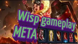 WISP BEST BUILD GAMEPLAY ARENA OF VALOR [AOV] АРЕНА ОФ ВАЛОР [ROV] aov META