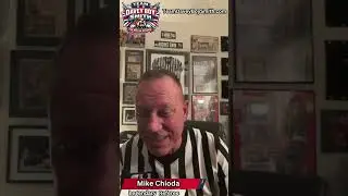 Mike Chioda backs the British Bulldog for the Walk of Fame
