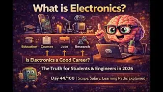 Day 44: What Is Electronics? Education, Courses, Jobs, Research & Future Scope (India 2026)