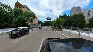 [4K] Driving - rearview - Pinheiros - Sao Paulo, SP, Brazil