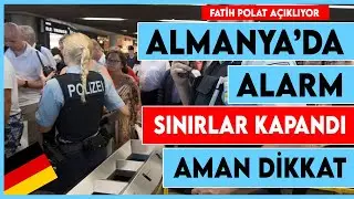Almanya Sınır Kontrolleri Artırdı &ndash; Kara Sınırlarında Yeni D&uuml;zenlemeler 2025
