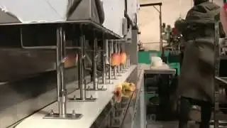Automatic apple peeling machine with core removing and splitting,susie@sinocambrian.com