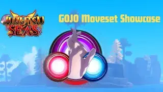 Full Gojo Moveset Showcase In Jujitsu Seas