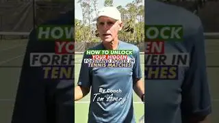 How To Unlock Your Forehand Power In Tennis Matches #shortsviral #shortsfeed #trending