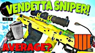 *NEW* IS THE VENDETTA SNIPER RIFLE GOOD or TRASH? WORST SNIPER in BLACK OPS 4 GAMEPLAY! (BO4 1.18)