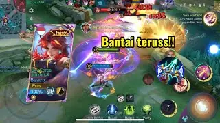 top global beatrix, satu lane sama granger kita bantai habis 😱#mobilelegends 