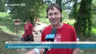 IP Polná postavila novou Lojzikovu lávku