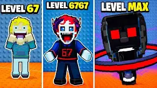 N&Iacute;VEL 67 VS N&Iacute;VEL MAX NO 67 EVOLUTION DO ROBLOX