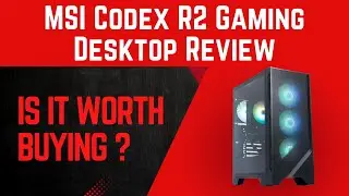 MSI Codex R2 Gaming Desktop Review | Intel Core i5 13400F | RTX 4060Ti | A14NUD5-213US