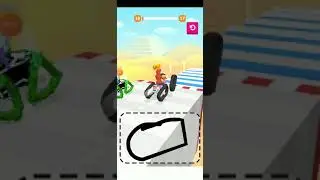 Desenhando as rodas - Scribble rider - Level 16