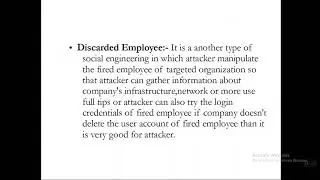 Basic of  Social Engineering