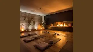 Fire's Glow Yoga Balance