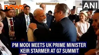 PM Modi meets UK's Keir Starmer on the sidelines of 51st G7 Summit in Canada
