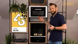 Jakie AGD do małej kuchni? Sprawdź linię Kernau 45 cm! 🏠
