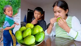 fruits for my brother sister and for me || sumnima Rai || family of dhanlaxmi Rai @SumnimaRaini