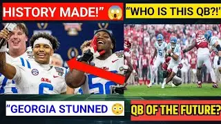 Trinidad Chambliss SHOCKS College Football 🔥 Historic Sugar Bowl Performance | NFL Draft Buzz #nfl 