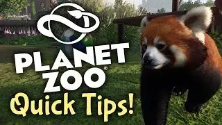Planet Zoo - 5 Quick Tips on Barriers, Security Cameras, and More