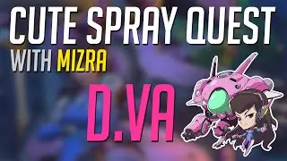 OVERWATCH Cute Spray Quest - D.va