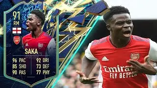 91 САКА КОМАНДА СЕЗОНА ЦЕЛЬ FIFA 22