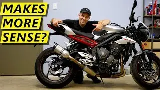 Our Giveaway Street Triple R FULL(ish) EXHAUST!