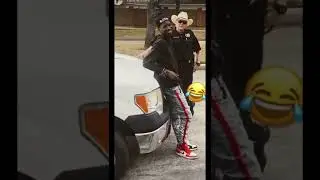 Funny mike &Byrd bino getting caught with pack on him😭