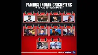 Famous Indian Cricketers who will be celebrating their birthday in October