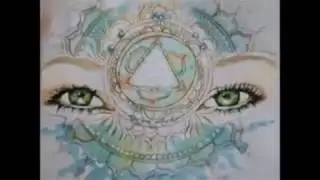Painting Eyes, Windows to the Soul Portrait, Timelapse,  Psychic Art, Healing, Channeling